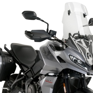 Windscreen PUIG TOURING WITH VISOR 21403W transparent