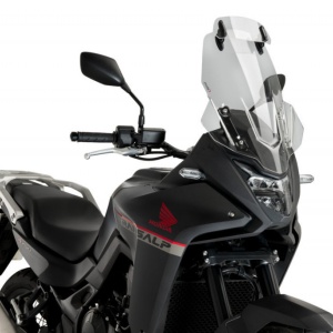 Windscreen PUIG TOURING WITH VISOR 21657W transparent