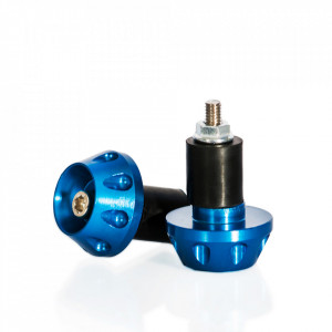 Capete de ghidon MOTION STUFF Albastru (d18-20mm)