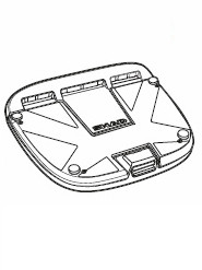 Placa de prindere SHAD D1B48PAR for SH58X/SH59X/SH50/SH48