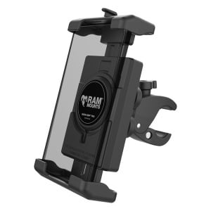 Suport pentru telefon RAM® Quick-Grip™ Pro XL cu amortizor de vibrații și Tough-Claw™