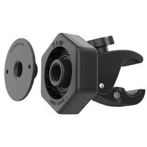 Suport telefon moto RAM® Tough-Claw™ Mică bază de clemă cu adaptor Vibe-Safe™