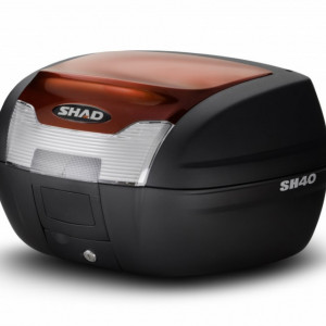 Top case cu capac colorat SHAD SH40 Rosu