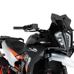Windscreen PUIG SPORT 21868F dark smoke