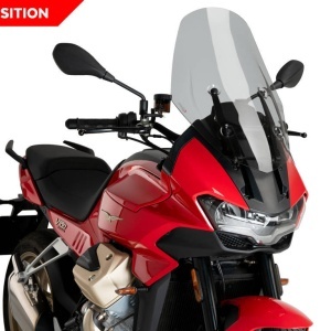 Windscreen PUIG TOURING 21484H smoke