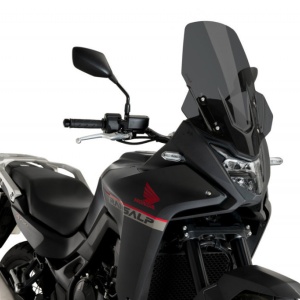 Windscreen PUIG TOURING 21656F dark smoke