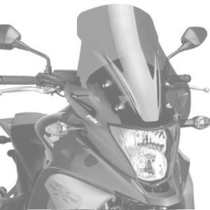 Windscreen PUIG TOURING 5639N Negru