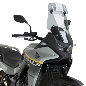 Windscreen PUIG TOURING WITH VISOR 22574H smoke