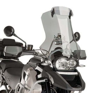 Windscreen PUIG TOURING WITH VISOR 5916H smoke