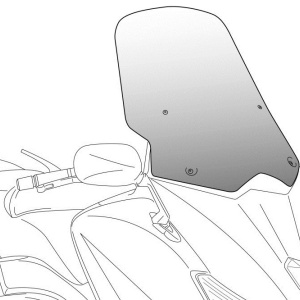 Windshield PUIG V-TECH LINE TOURING 6728F dark smoke