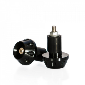 Capete de ghidon MOTION STUFF Negru (d18-20mm)