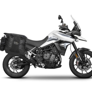 Set of SHAD TERRA TR40 adventure saddlebags, including mounting kit SHAD TRIUMPH TIGER 900/GT/RALLY