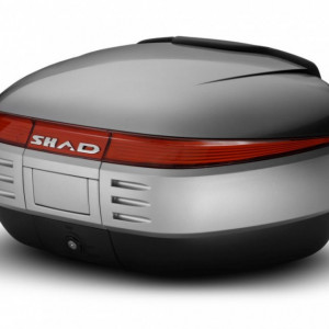 Top case cu capac colorat SHAD SH50 Argintiu