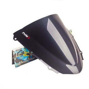 Windscreen PUIG RACING 1665C carbon look