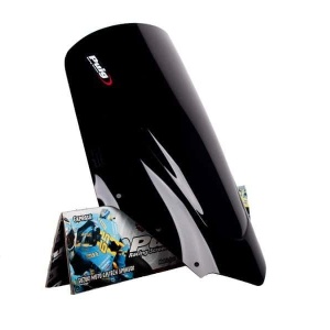 Windscreen PUIG RACING 4061N Negru