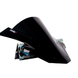 Windscreen PUIG RACING 5603N Negru