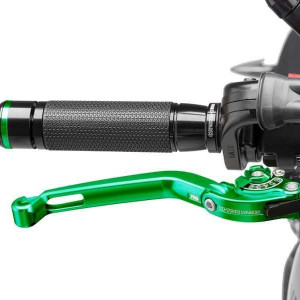 Brake lever without adapter PUIG 160VV foldable green/green