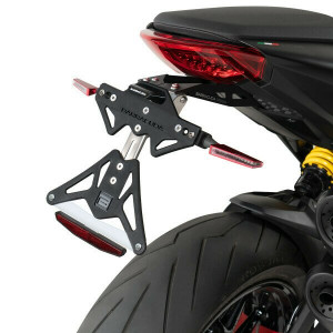 Kit suport numar de inmatriculare BARRACUDA DUCATI MONSTER 937 (2021-2023)