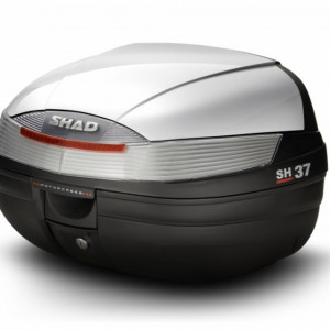 Top case cu capac colorat SHAD SH37 Alb