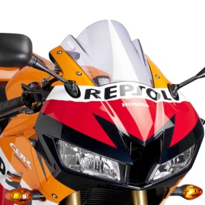 Windscreen PUIG RACING 6478W transparent