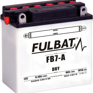 Baterie conventionala FULBAT FB7-A (12N7-4A) (YB7-A) include electrolit