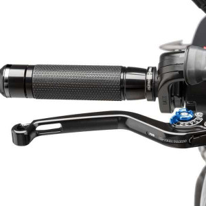Brake lever without adapter PUIG 170NA lung negru/albastru