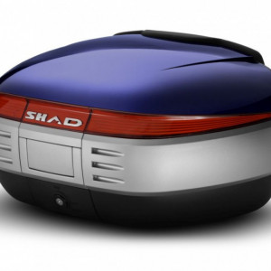 Top case cu capac colorat SHAD SH50 Albastru