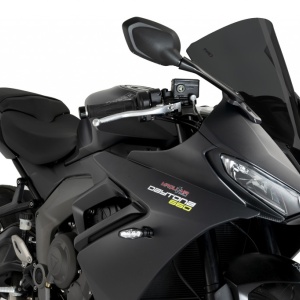 Windscreen PUIG R-RACER 22085F dark smoke