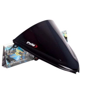 Windscreen PUIG RACING 4623N Negru