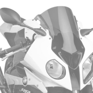 Windscreen PUIG RACING 5205N Negru