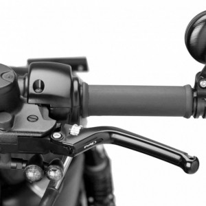 Clutch lever without adapter PUIG HERITAGE 9996N unfoldable Negru