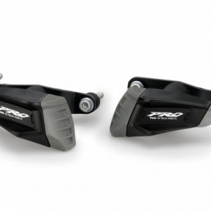 Frame sliders PUIG PRO 2.0 21485N black with grey rubber