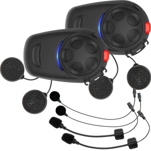 Interfon pentru motocicletă SENA SMH5D cu Bluetooth 3.0 dual | 400M pentru 2 căști