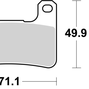 Placute Frana Fata Sinter Carbon Brembo 07SU27RC