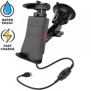 RAM QUICK-GRIP WIRELESS WITH SUCTION CUP MOUNT