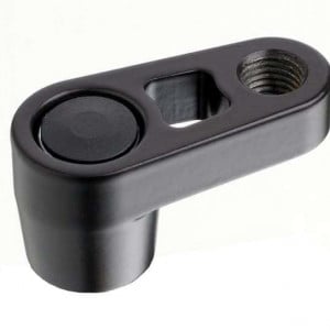 Rear mirror move set PUIG 5021N Negru D 10mm left side