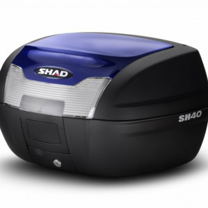 Top case cu capac colorat SHAD SH40 Albastru