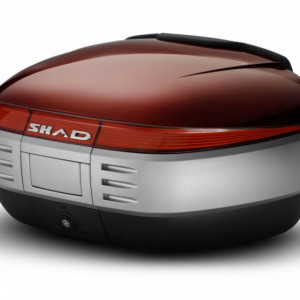 Top case cu capac colorat SHAD SH50 Rosu