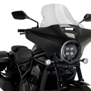 Windscreen PUIG HIGH - ROAD 21545W transparent
