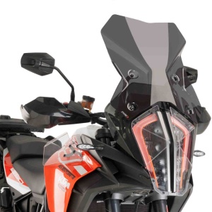 Windscreen PUIG TOURING 9717F dark smoke