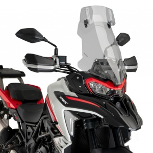 Windscreen PUIG TOURING WITH VISOR 21800H smoke