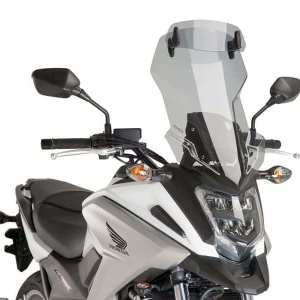 Windscreen PUIG TOURING WITH VISOR 8911H smoke