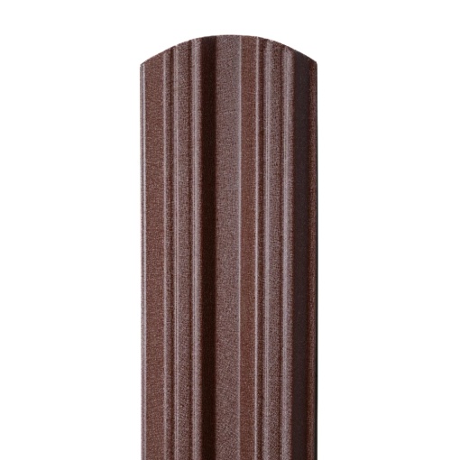 Șipcă metalică dublu vopsită – RAL 8017 MAT modern, 0.45 mm