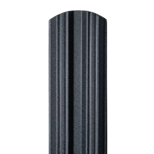 Șipcă metalică dublu vopsită – RAL 9005 MAT modern, 0.45 mm