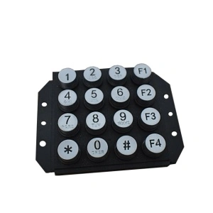 Tastatura metalica interfon