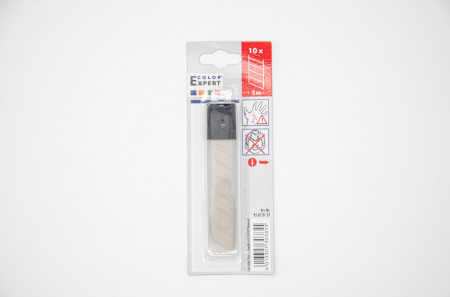 Set 10 Lame Cutter Simplu Taiere Tapet MUR Color 18 mm