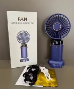 Ventilator portabil, USB, 3000 mAh, Pliabil - Img 1