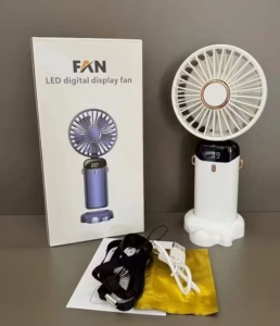 Ventilator portabil, USB, 3000 mAh, Pliabil - Img 2