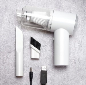 Aspirator auto 2in1, portabil, cu incarcare USB, 120w, 220v - Img 1