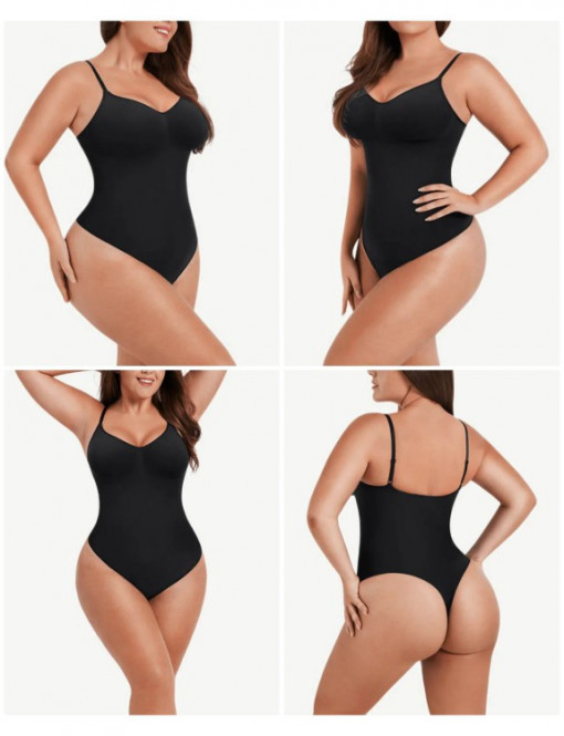 Body modelator Kimono black